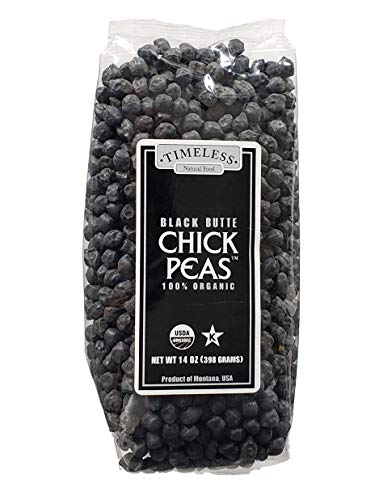 Timeless Natural Foods Black Butte Chick Peas 14 oz