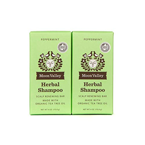 Herbal Shampoo Bars Peppermint Tea 4oz
