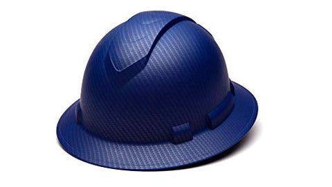 Hydro Dipped Ridgeline Hard Hats FB 4pt Ratchet, Matte Blue Graphite