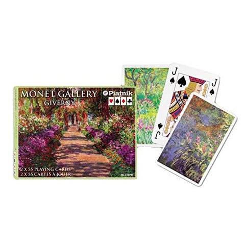 Piatnik Double decks, Monet Giverny