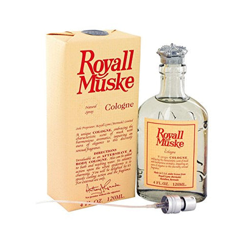 Royall Muske Cologne 4 oz All Purpose Lotion / Cologne