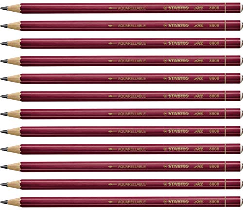 All-STABILO Colored Pencils For Film & Glass, Graphite