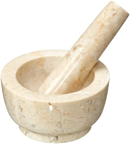 Cilio Mortar & Pestle "Prosecco", 2" H, Marble