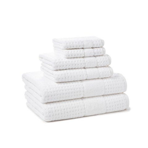 HAMMAM TURKISH HAND TOWELS 18" x  28" (WHITE)
