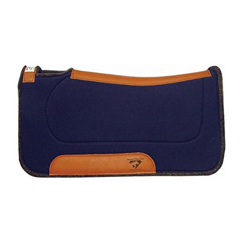 Contoured Ranch Pads, Navy, 32 x 32, 1 inch