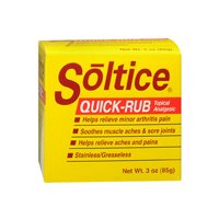 Soltice Soltice Quick Rub Topical Analgesic - 3 oz