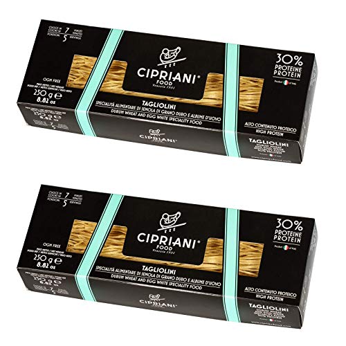 Cipriani Tagliolini 30% Protein Egg Pasta 250g