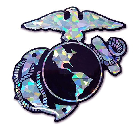 US Marines Anchor 3D Reflective Decal