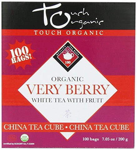 Touch Organic Very Berry White 100 bags