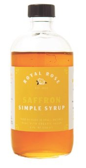 Royal Rose Organic Simple Saffron Syrup, 8 oz
