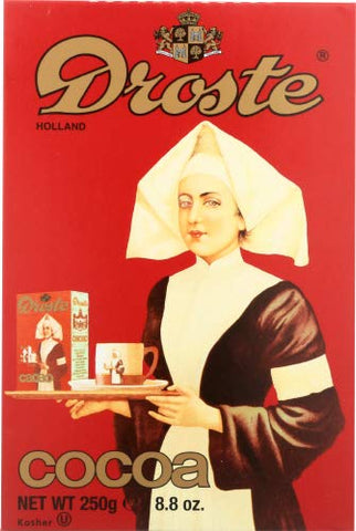 Droste Cocoa Powder in Box, 8.8 oz