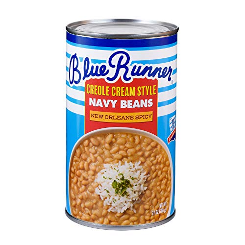 Blue Runner Navy Beans New Orleans Spicy Cream Style 27 oz