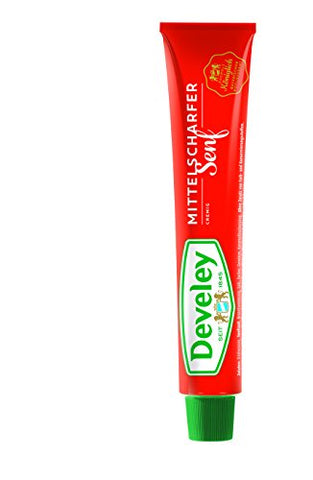 Develey Mild Mustard Tube, 3.38 oz