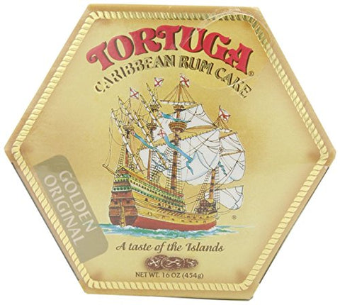 Golden Original with Walnuts Rum Cake - 16 oz