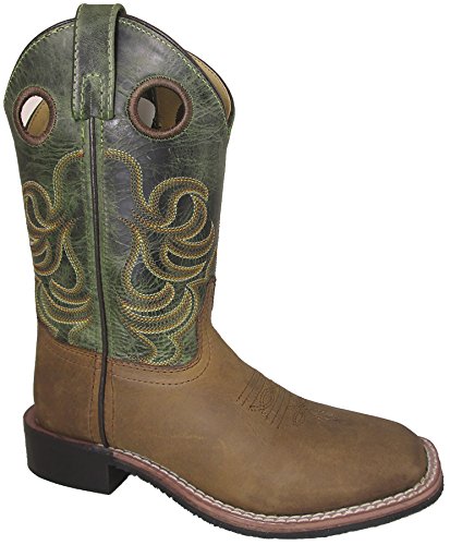 Autry, Brown Distress/Green Crackle, Child, Size 9.5