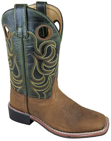 Autry, Brown Distress/Green Crackle, Youth, Size 5.5