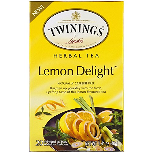 Twinings Of London Lemon Delight Herbal Teabags, 20 Count
