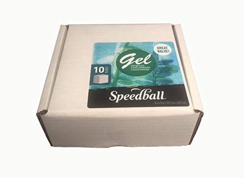 Speedball 12"x12" Gel Printing Plate Bulk Pack (10 plates)