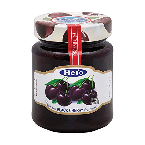 Hero Black Cherry Preserve 12 oz