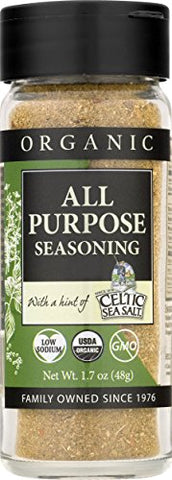 Celtic Sea Salt - 2 oz Organic All Purpose Seasoning