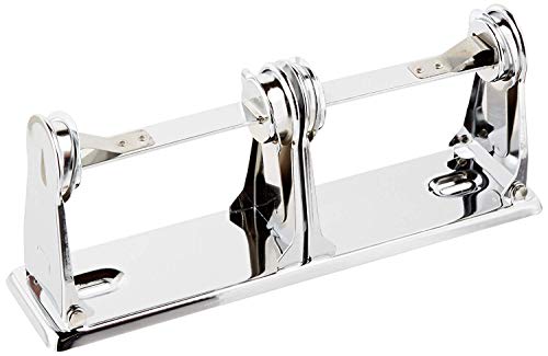 Toilet Tissue Holder, Double Roll, Chrome Plated