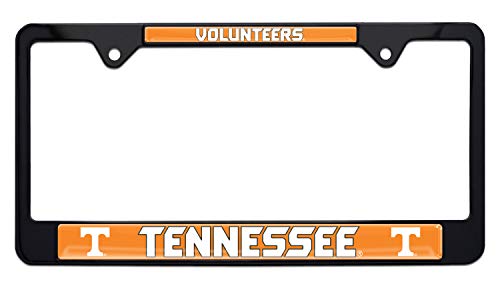 University of Tennessee Volunteers Black License Plate Frame