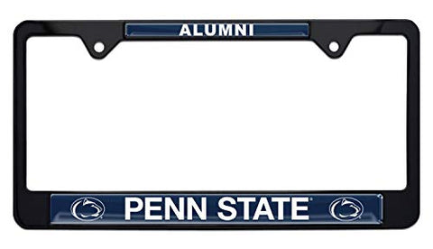 Penn State Alumni Black License Plate Frame
