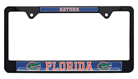 University of Florida Gators Black License Plate Frame