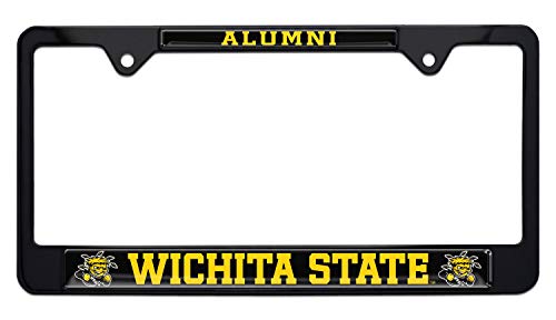 Wichita State Alumni Black License Plate Frame