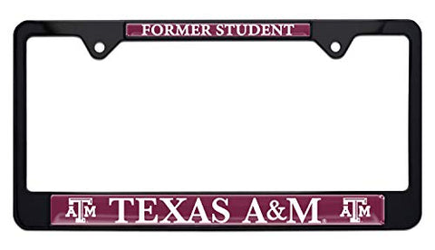 Texas A&M Alumni Black License Plate Frame