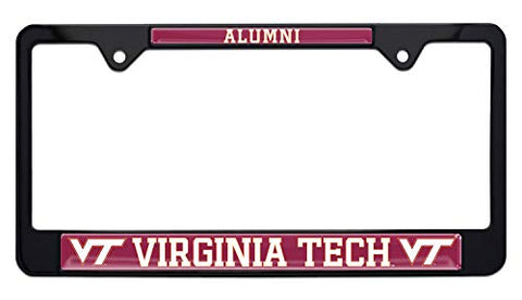 Virginia Tech Alumni Black License Plate Frame