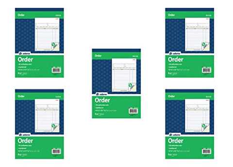 Adams Sales Order Book, Carbonless, 2-part, 50 St/bk