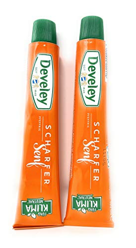 Develey Hot Mustard Tube, 3.38 oz