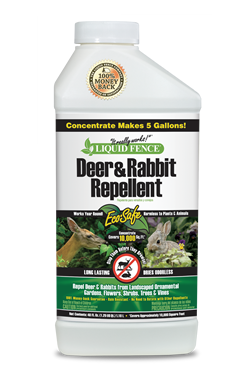 Liquid Fence 113 Deer and Rabbit Repellent, 40-Ounce Concentrate
