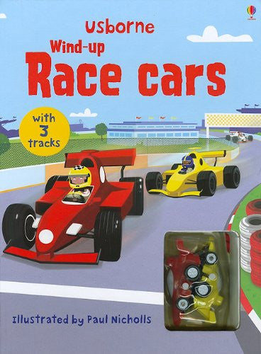 Wind-Up Race Cars (Usborne Wind-Up Books)