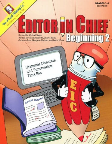 Editor In Chief Beginning Book: Grammar Disasters and Punctuation Faux Pas (Editor in Chief Beginining)