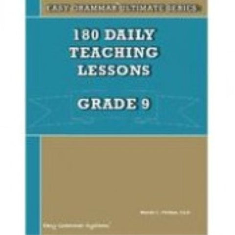 180 Daily Teaching Lessons - Grade 9
