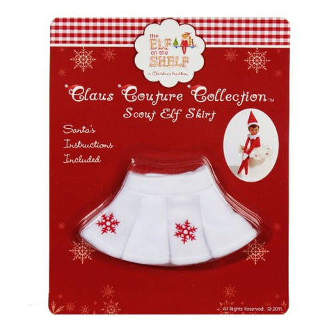 The Claus Couture Scout Elf original Snowflake Skirt