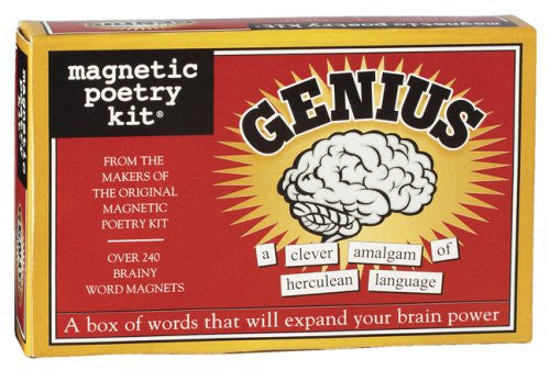 Genius-Magnetic Poetry Kit