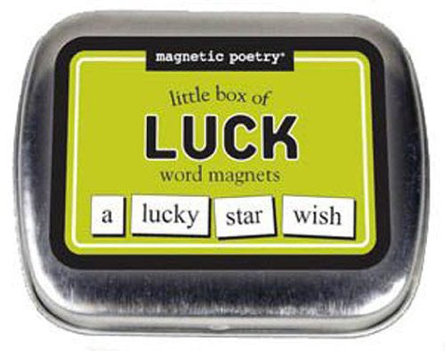 Magnetic Poetry: Little Box Of Luck