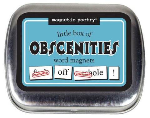 Magnetic Poetry - Little Box of Obscenities