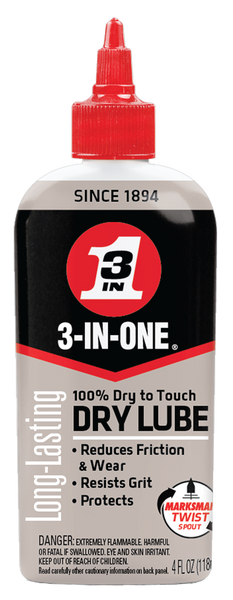 3-IN-ONE 100% Dry to Touch Dry Lube, 4 oz
