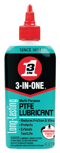 3-IN-ONE 100% PTFE Lube, 4 oz