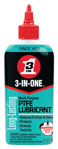 3-IN-ONE 100% PTFE Lube, 4 oz