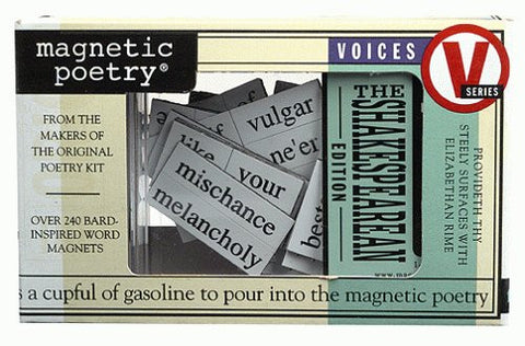 Magnetic Poetry Shakespeare
