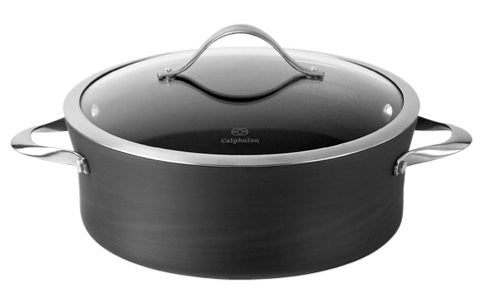 Hard-Anodized Nonstick 5-Quart Everything Pan with Lid