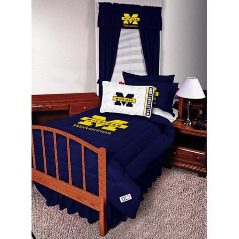 VALANCE Michigan Wolverines - Color Midnight - Size 88x14