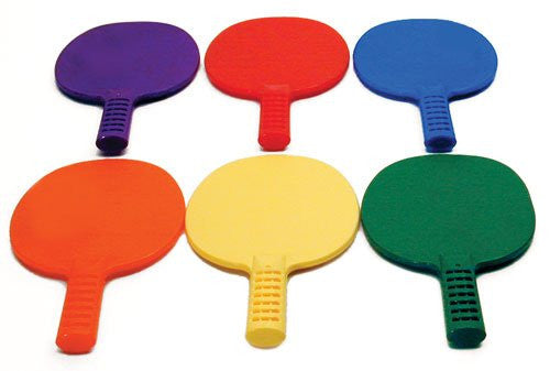 Set of Six Pick A Table Tennis Paddles Assorted Colors