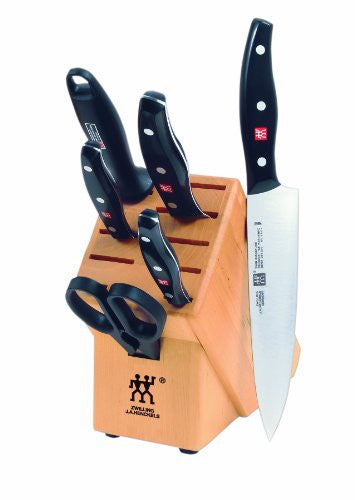 Zwilling J.A. Henckels Twin Signature 7-Piece Knife Set with Block