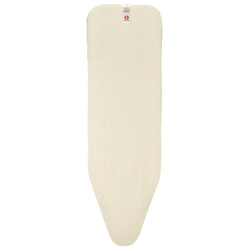Ironing Table Covers C, 124x45 cm - Cover Cotton, 2mm Foam, Ecru